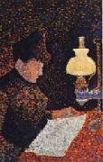 Paul Signac Woman by Lamplight USA oil painting reproduction